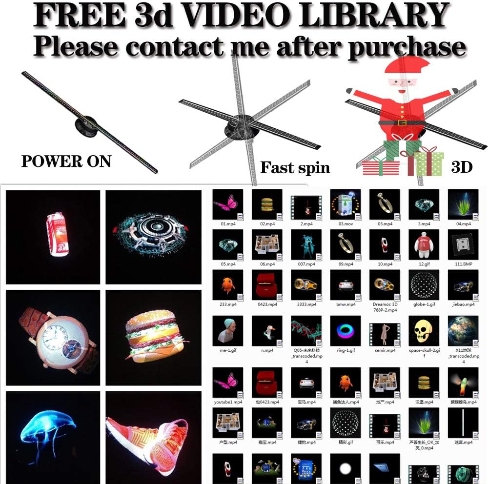 Holo-Vision 3D Display: High-Resolution Holographic Advertising Solution 42cm- 16.5 inch