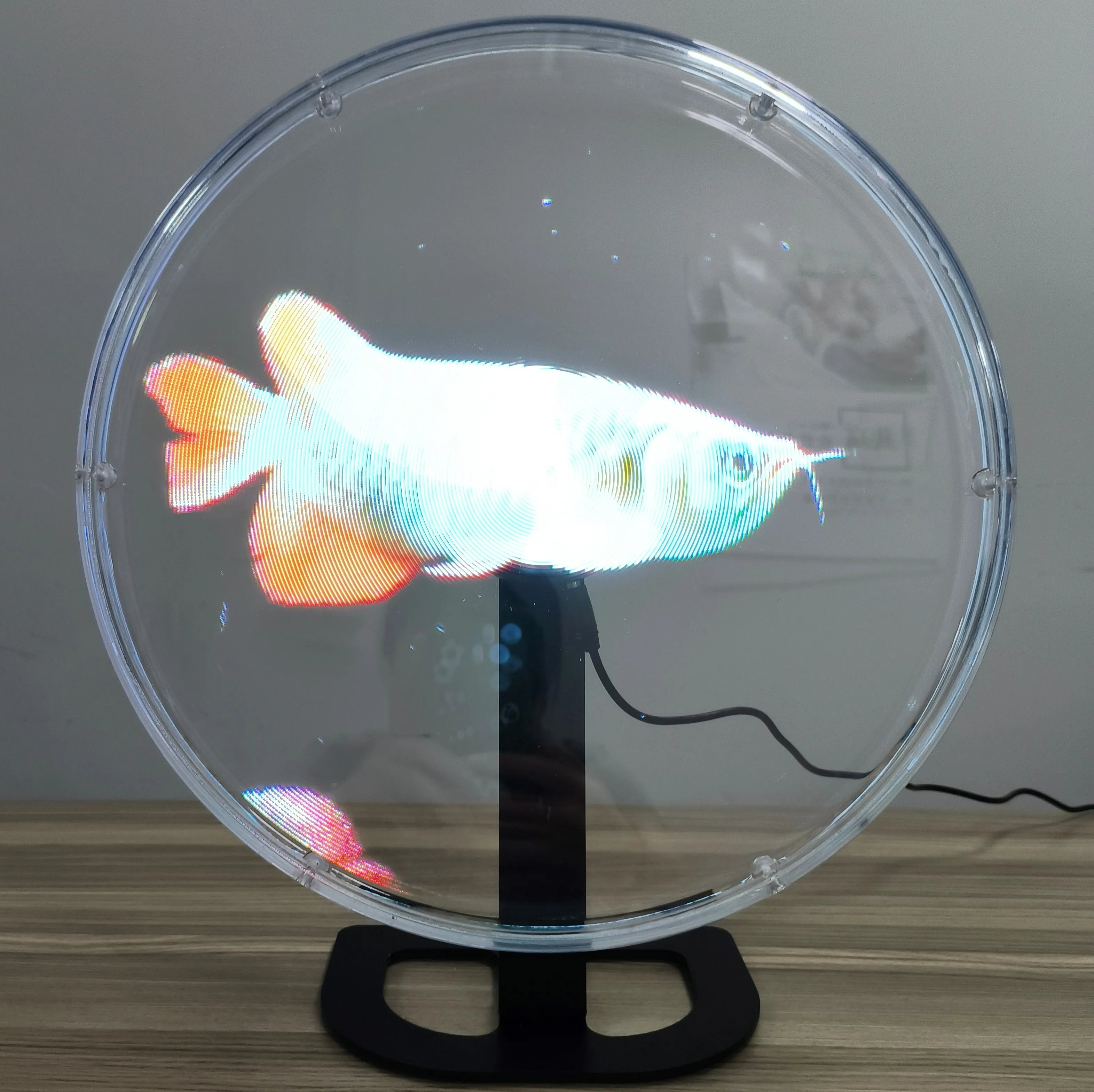 Transparent Acrylic Dustproof Size Complete Round