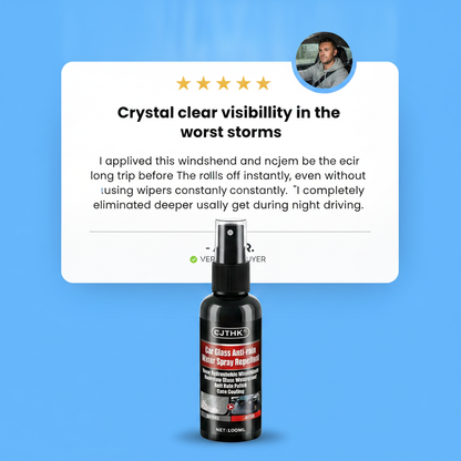 Car Glass Anti-rain Water Spray Repellent Nano Hydrophobic Windshield Rearview Glass Waterproof Anti Rain Polish Care Coating