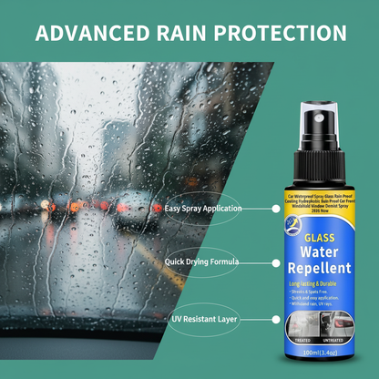 Car Waterproof Spray Glass Rain Proof Coating Hydrophobic Rain Proof Car Front Windshield Window Demist Spray 2026 New