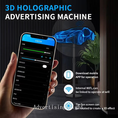Holo-Vision 3D Display: High-Resolution Holographic Advertising Solution 42cm- 16.5 inch