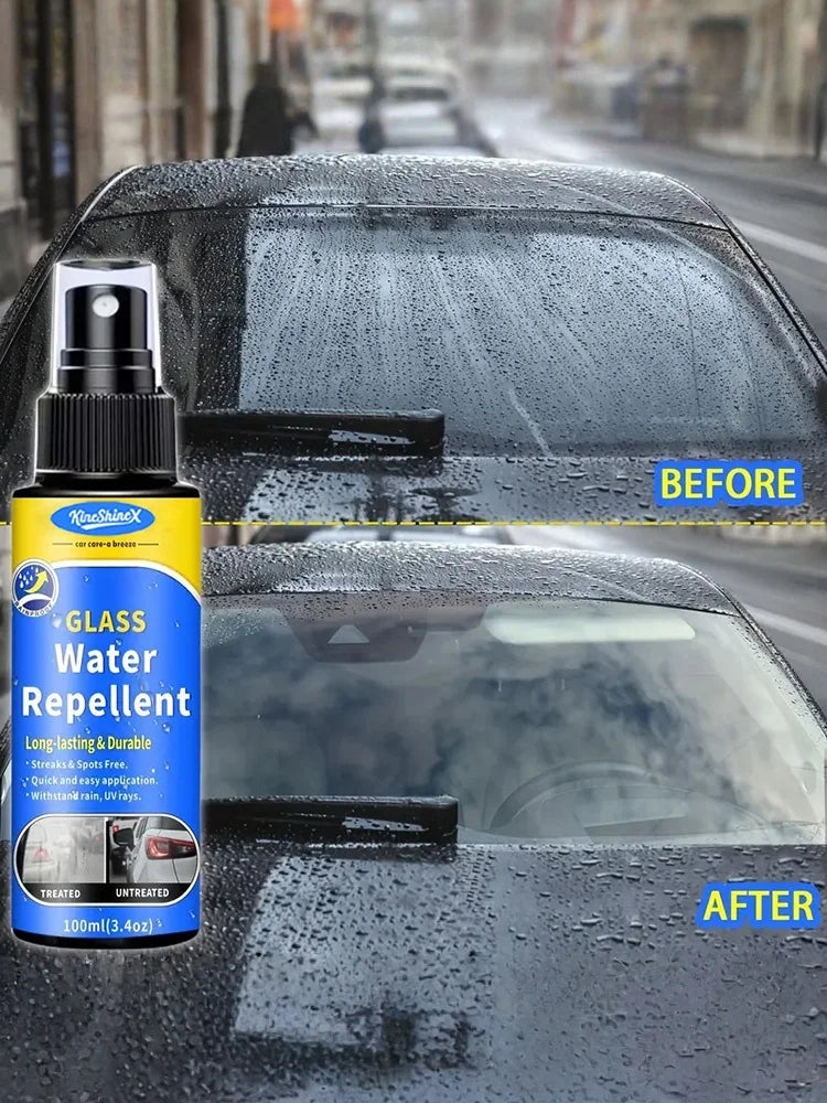 Car Waterproof Spray Glass Rain Proof Coating Hydrophobic Rain Proof Car Front Windshield Window Demist Spray 2026 New