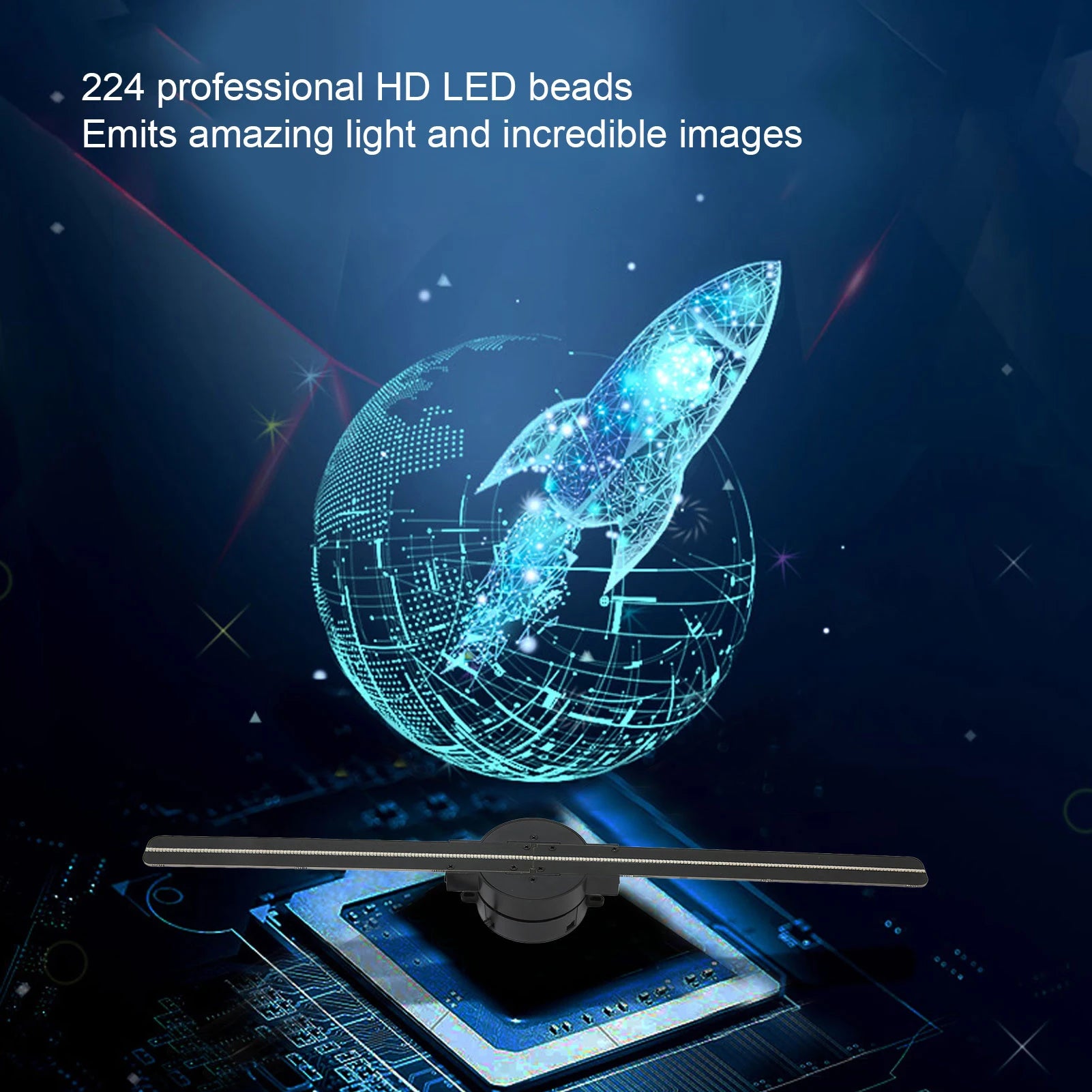Holo-Vision 3D Display: High-Resolution Holographic Advertising Solution 42cm- 16.5 inch