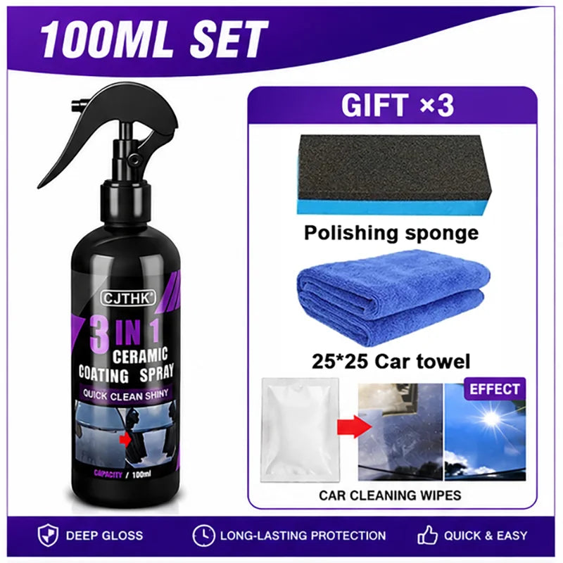Car Ceramic Nano Coating Liquid Nano Crystal Hydrophobic Layer Coating Agent Auto Polish Liquid Nano Shine Protection Coatings
