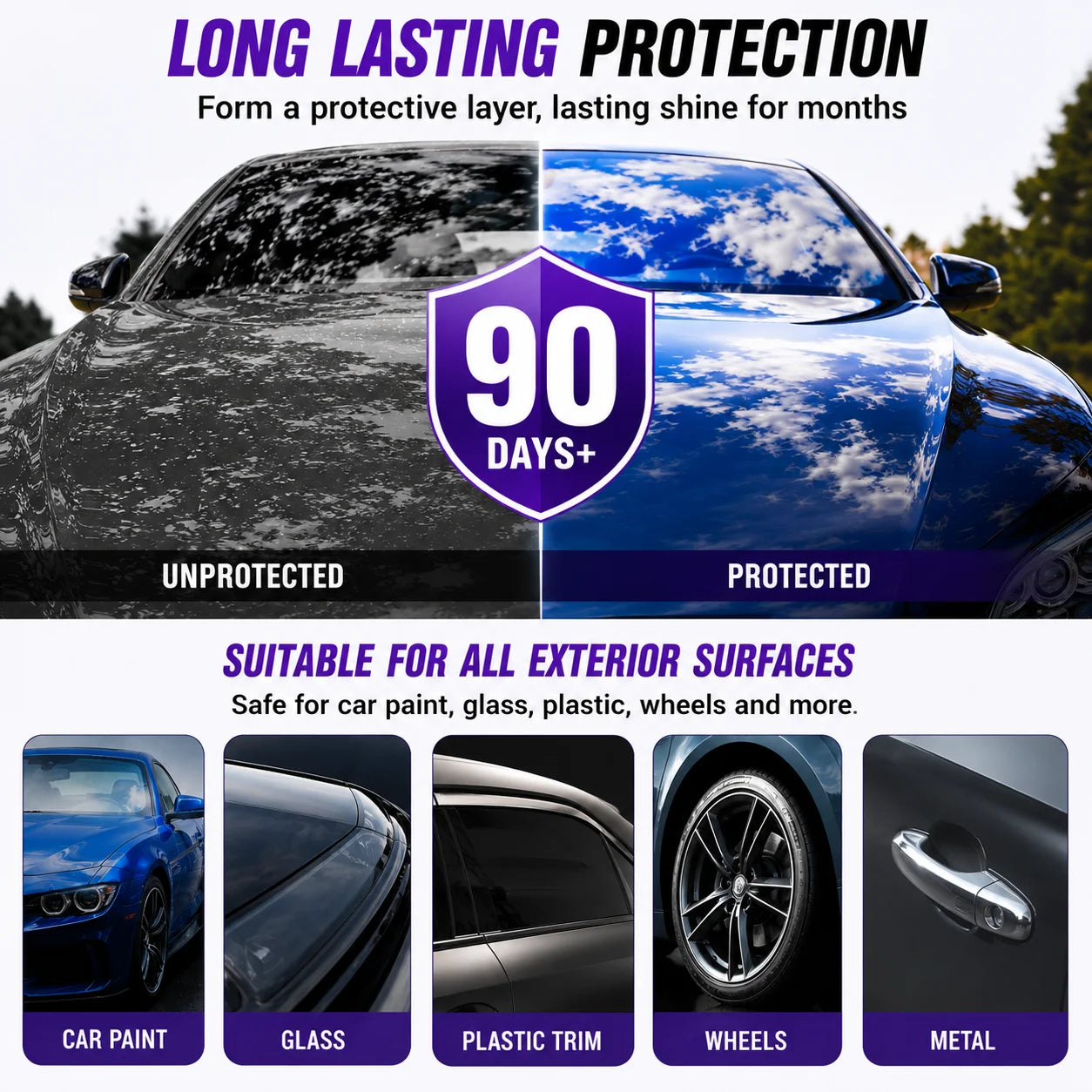 Car Ceramic Nano Coating Liquid Nano Crystal Hydrophobic Layer Coating Agent Auto Polish Liquid Nano Shine Protection Coatings