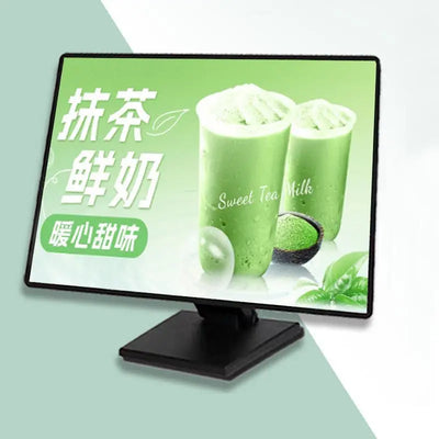 Ultra-Thin LED Advertising Light Box for Restaurant Cafe Tempered Glass Menu Display Board Luminous Price List Desktop Billboard