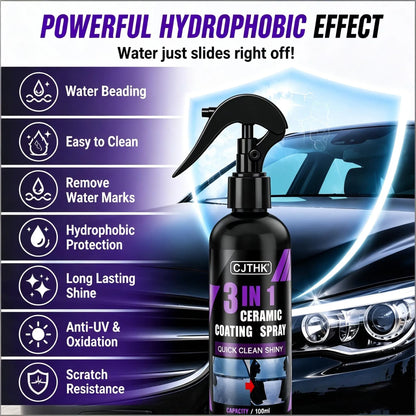 Car Ceramic Nano Coating Liquid Nano Crystal Hydrophobic Layer Coating Agent Auto Polish Liquid Nano Shine Protection Coatings